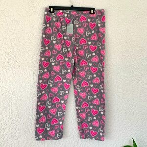 Lot of 2 Victoria brand fleece long pants/pj  drawstring bottoms  size XXL